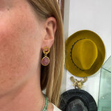 RUBY PISTIL EARINGS