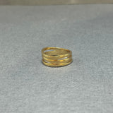 TRIPLE GOLD BAND RING