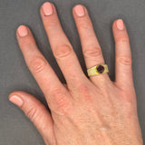 SPINEL AND DIAMIONDS RING