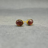 TOURMALINE GOLD EARRINGS
