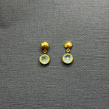 GEMSTONE STUD EARRINGS