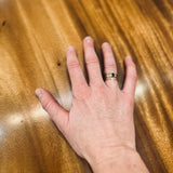 IOLITE SOLITAIRE RING