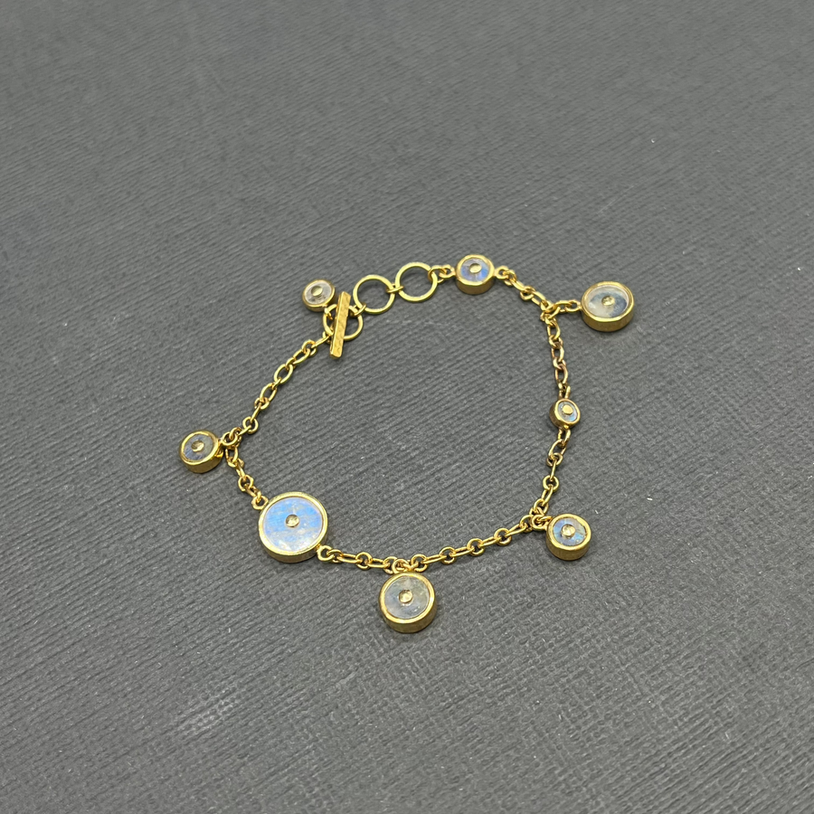 MULTI SUN MOONSTONE BRACELET