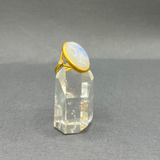 MOONSTONE AND DIAMOND RING (Copy)