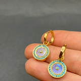 SUN MAG FLIP-TURN EARRINGS