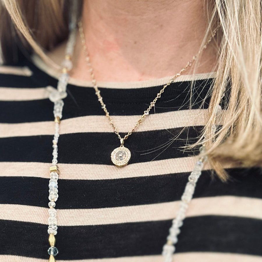 MULTI GEMSTONE PRINCESS NECKLACE
