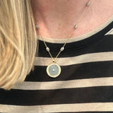 SUN MAG GREY MOONSTONE PENDANT