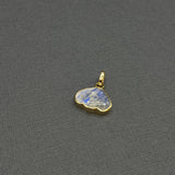 MOONSTONE CLOUD AND DIAMOND PENDANT