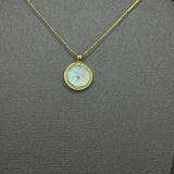 MOONSTONE SUN NECKLACE