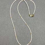 PINK OPAL BEADED NECKLACE