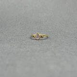 PINK TOURMALINE AND DIAMOND RING