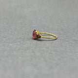 PINK TOURMALINE AND DIAMONDS RING