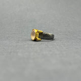 MORGANITE AND TOURMALINE RING
