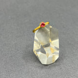 PINK TOURMALINE TEXTURED RING