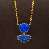 AUSTRALIAN OPAL GOLD NECKLACE
