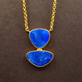 AUSTRALIAN OPAL GOLD NECKLACE