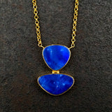 AUSTRALIAN OPAL GOLD NECKLACE