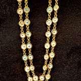 FIRE OPALS SUN NECKLACE