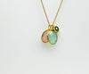 CHALCEDONY GOLD NECKLACE SONIA TONKIN