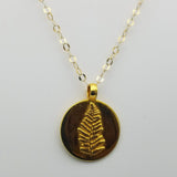 FERN GOLD NECKLACE