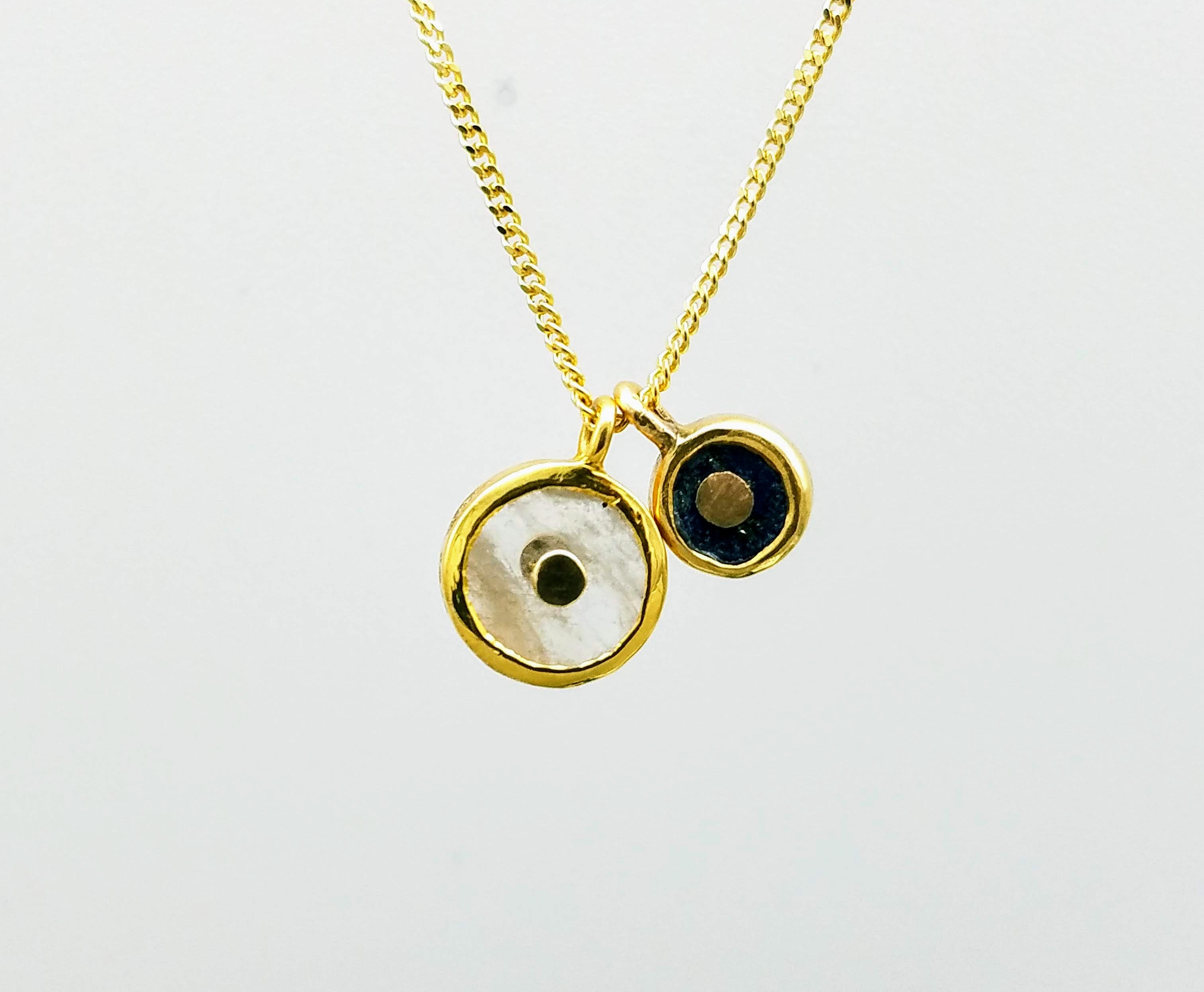 TWO SUN GOLD NECKLACE SONIA TONKIN