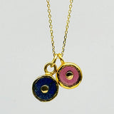 DOS SOL SIGNATURE GOLD NECKLACE