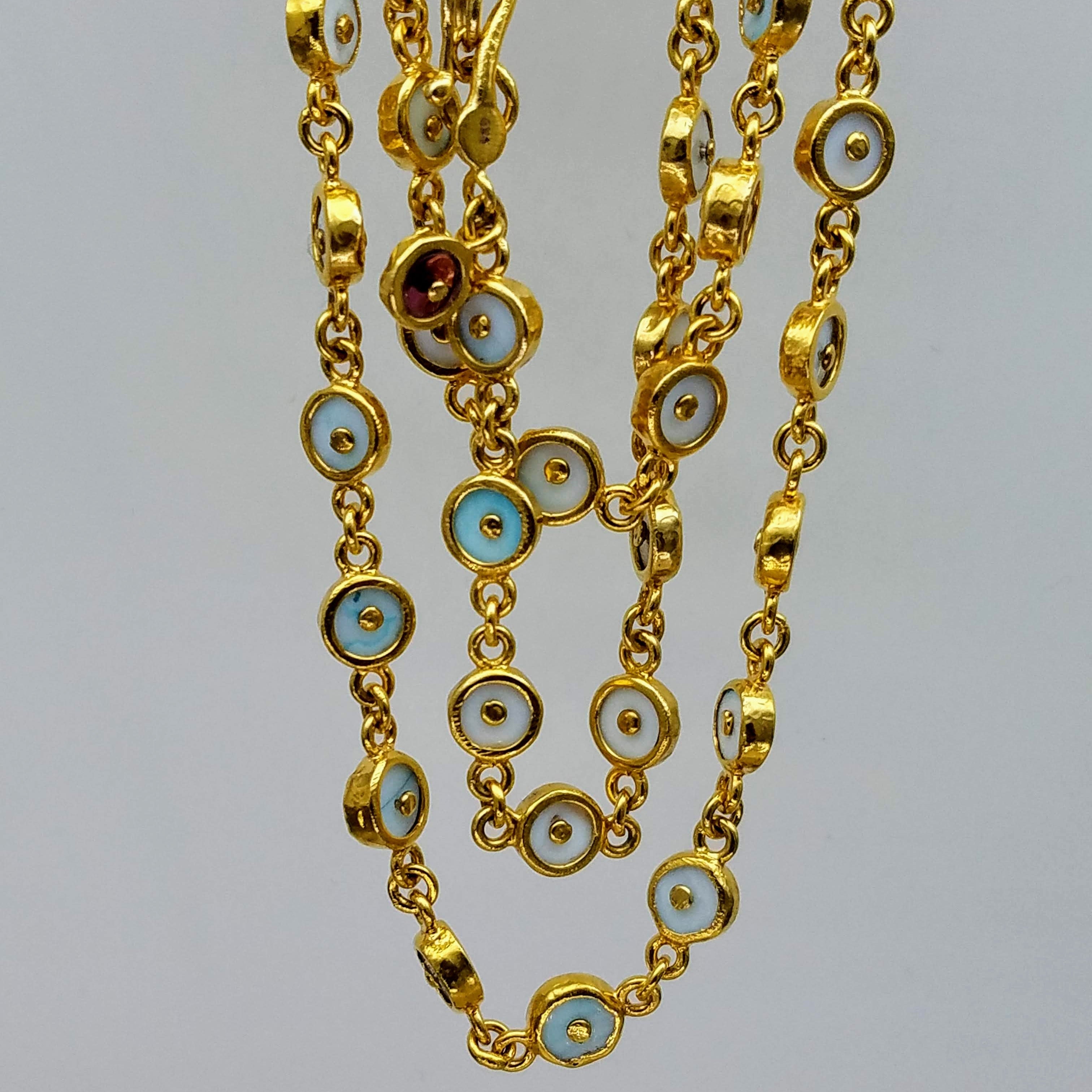 FIRE OPALS SUN NECKLACE SONIA TONKIN