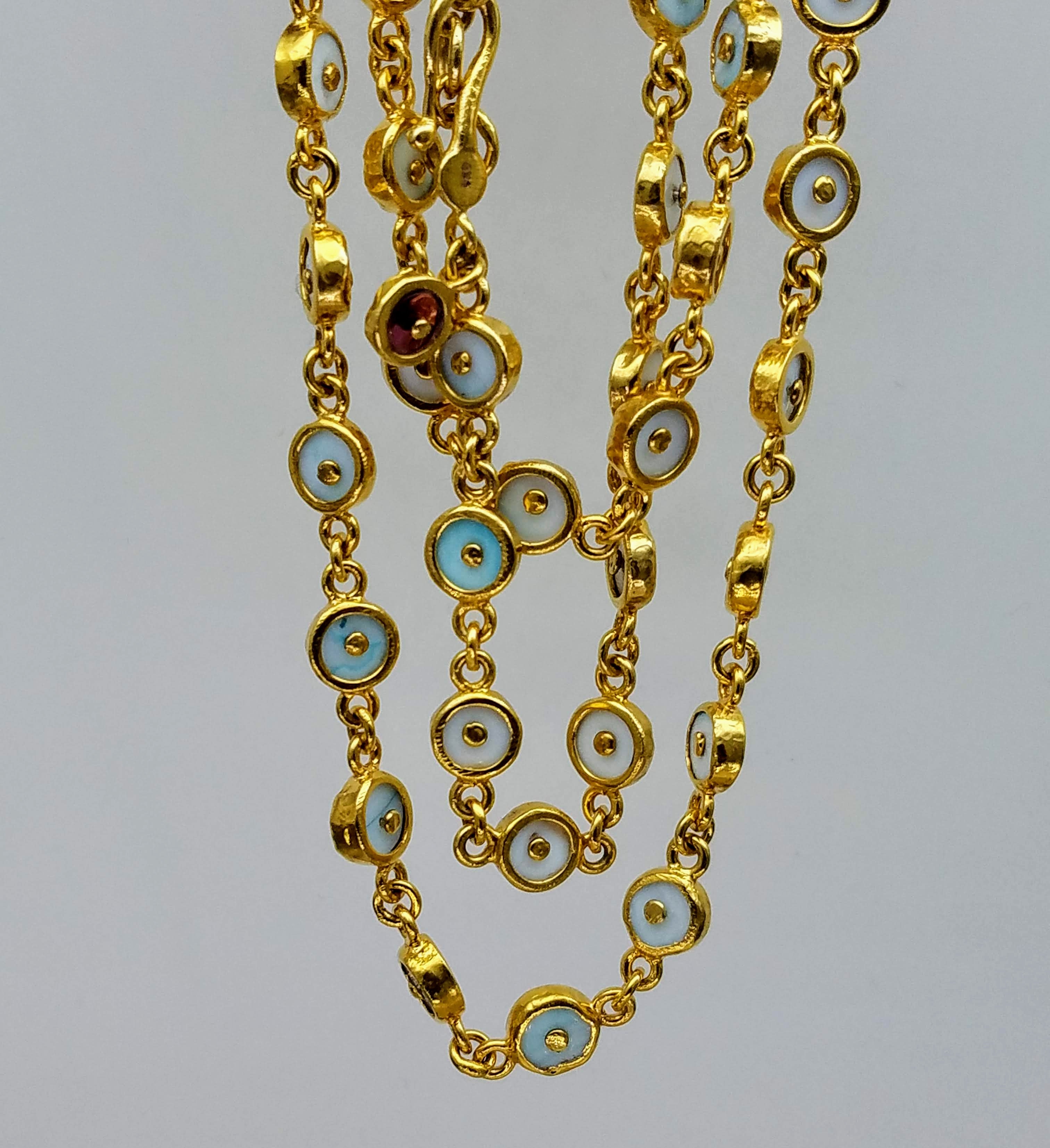 FIRE OPALS SUN NECKLACE SONIA TONKIN