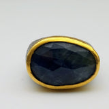 SAPPHIRE GOLD MIO RING