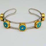 TURQUOISE SIGNATURE BANGLE
