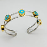 TURQUOISE SIGNATURE BANGLE SONIA TONKIN