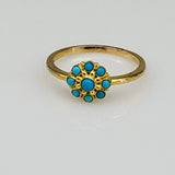 TURQUOISE GOLD RING