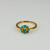 TURQUOISE GOLD RING
