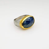 SAPPHIRE GOLD MIO RING