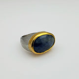 SAPPHIRE GOLD MIO RING