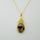 DENDRITE DIAMONDS GOLD NECKLACE