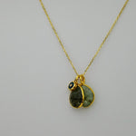 BERYL TRIO GOLD NECKLACE SONIA TONKIN