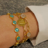 TURQUOISE SIGNATURE BRACELET