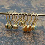 SUN GOLD EARRINGS 4MM