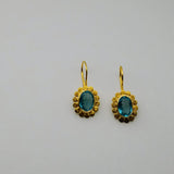 APATITE GOLD EARRINGS