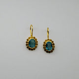APATITE GOLD EARRINGS