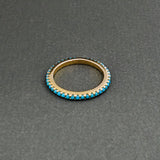 TURQUOISE 14KT GOLD RING