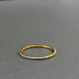 MICRO PAVE DIAMONDS RING