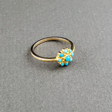 TURQUOISE GOLD RING