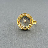 SUN LABRADORITE GOLD RING