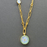 SUN SYMBOL GOLD NECKLACE