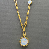 SUN SYMBOL GOLD NECKLACE