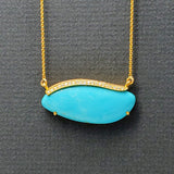 TURQUOISE GOLD NECKLACE
