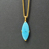 TURQUOISE GOLD NECKLACE