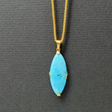 TURQUOISE GOLD NECKLACE